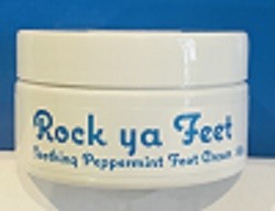 50mls  Rock ya Feet Cream